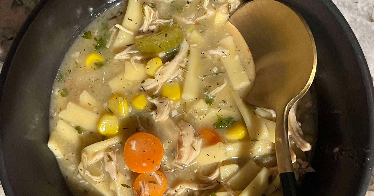 Hearty Chicken Noodle Soup Recipe | Samsung Food App