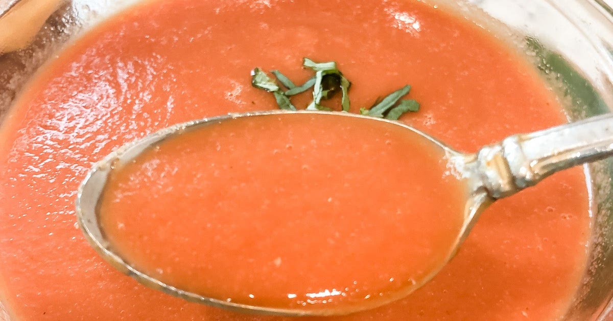 Gluten Free Dairy Free Tomato Soup Recipe | Samsung Food App