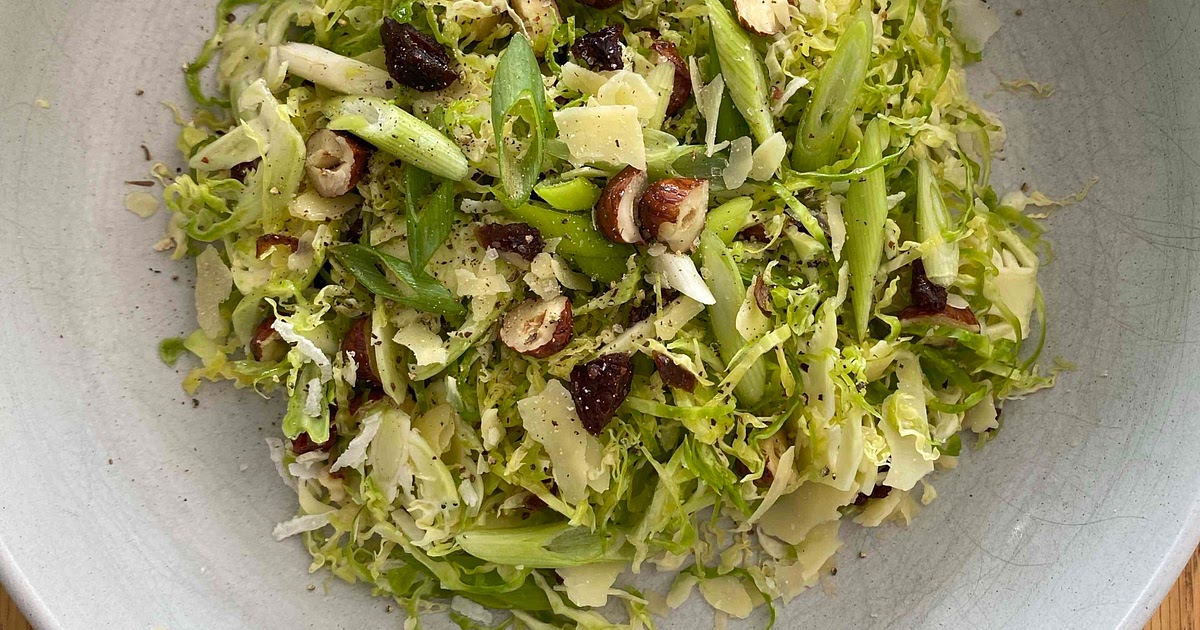 Brussel sprouts salad Recipe | Samsung Food App