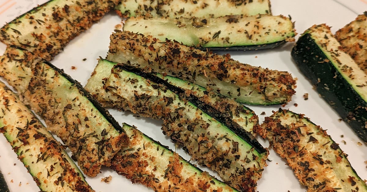 Parmesan Crusted Zucchini Wedges Recipe | Samsung Food App