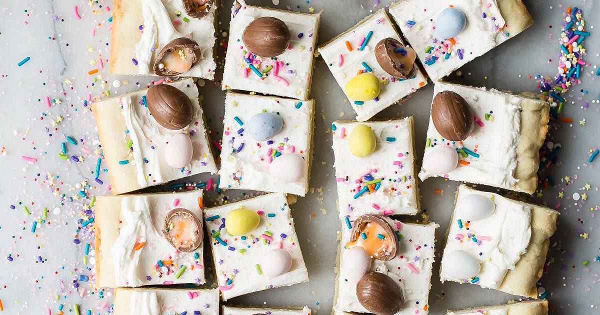Easter Sugar Cookie Bars - Foodness Gracious Recipe | Samsung Food App
