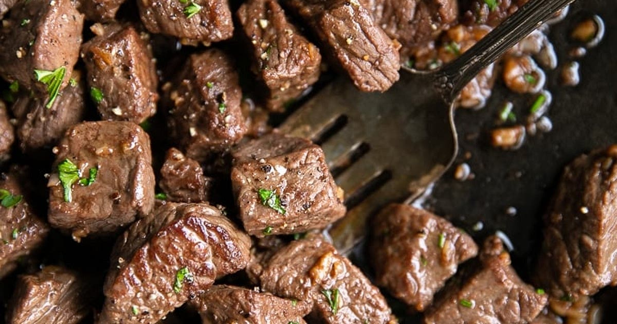 Garlic Butter Steak Bites Recipe | Samsung Food App