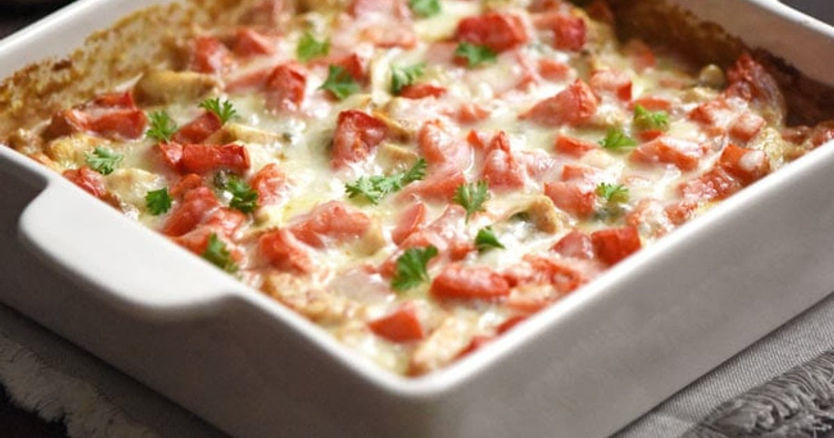 Creamy Caprese Chicken Casserole Recipe | Samsung Food App
