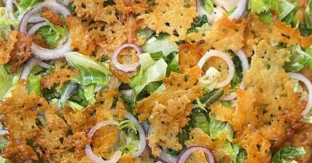 Chicken Caesar Salad Pizza Recipe | Samsung Food App