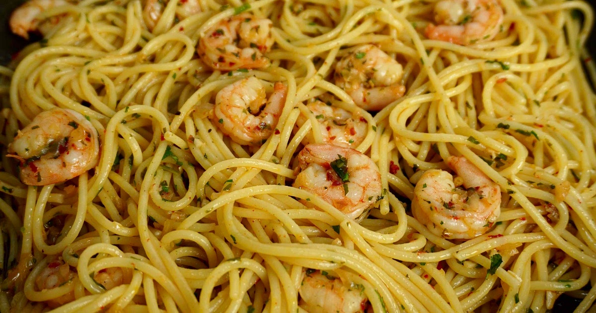 Scampi pasta aglio e olio Recipe | Samsung Food App