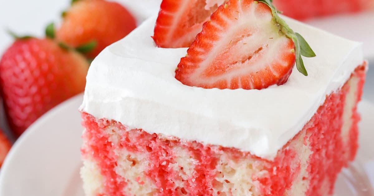 Jello Poke Cake Recipe | Samsung Food App