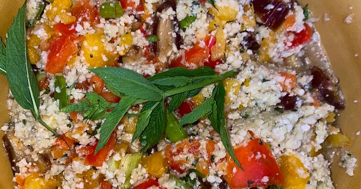 Cauliflower 'Couscous' Salad 🥗 Recipe | Samsung Food App