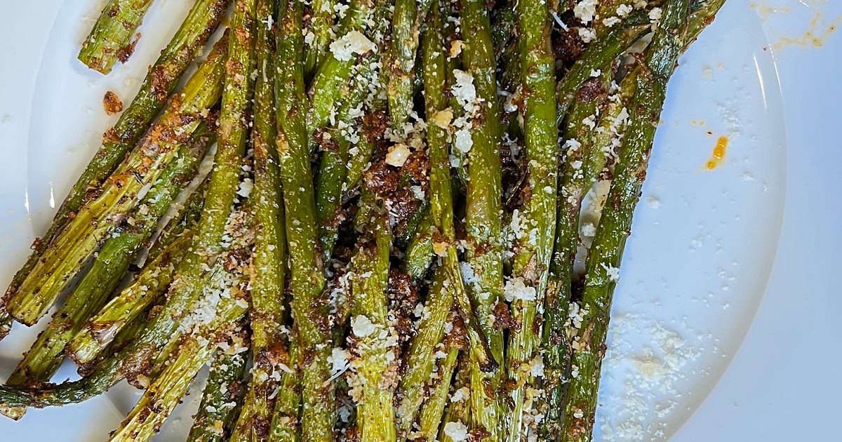 Air Fryer Parmesan Asparagus Recipe | Samsung Food App