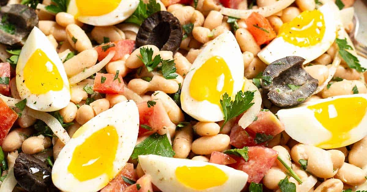 Bean Salad with Tahini (Tahinli Fasulye Piyazı) Recipe | Samsung Food App