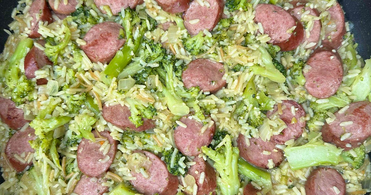Sausage and Rice Skillet Recipe | Samsung Food App