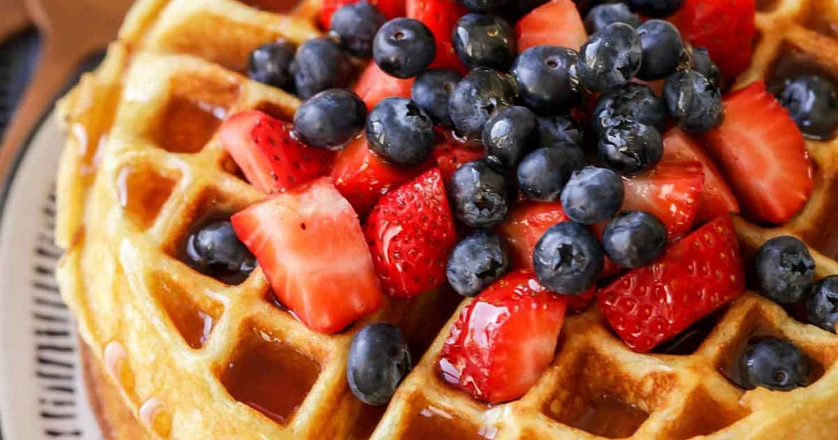 Buttermilk Waffles Recipe | Samsung Food App
