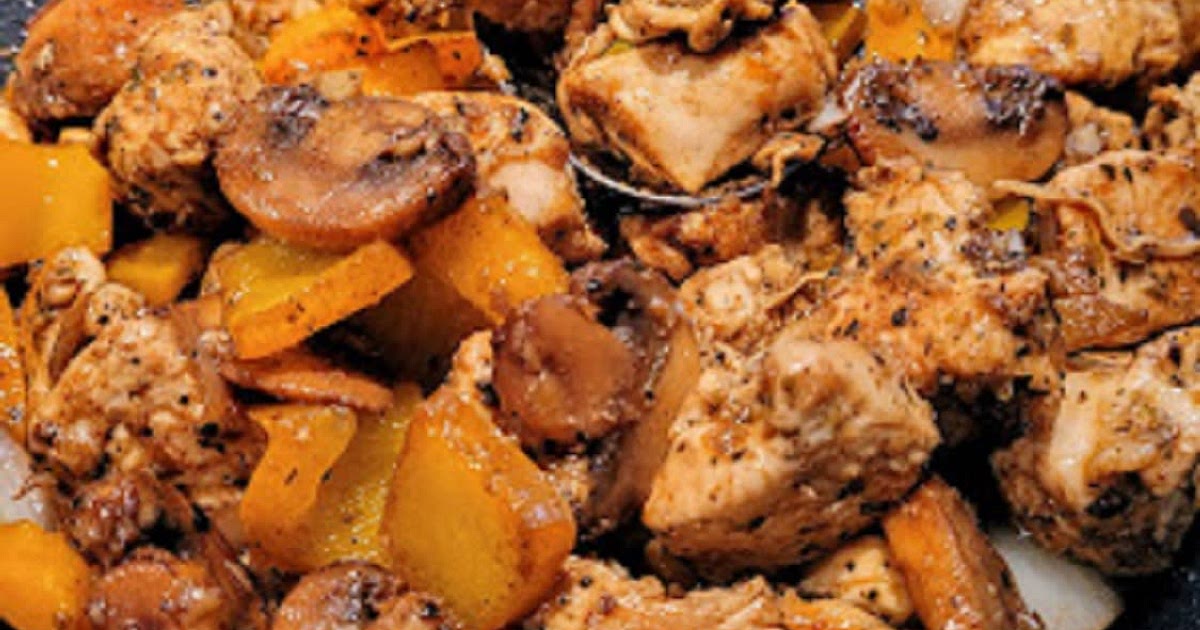 Chicken and Mushroom Bites Recipe | Samsung Food App