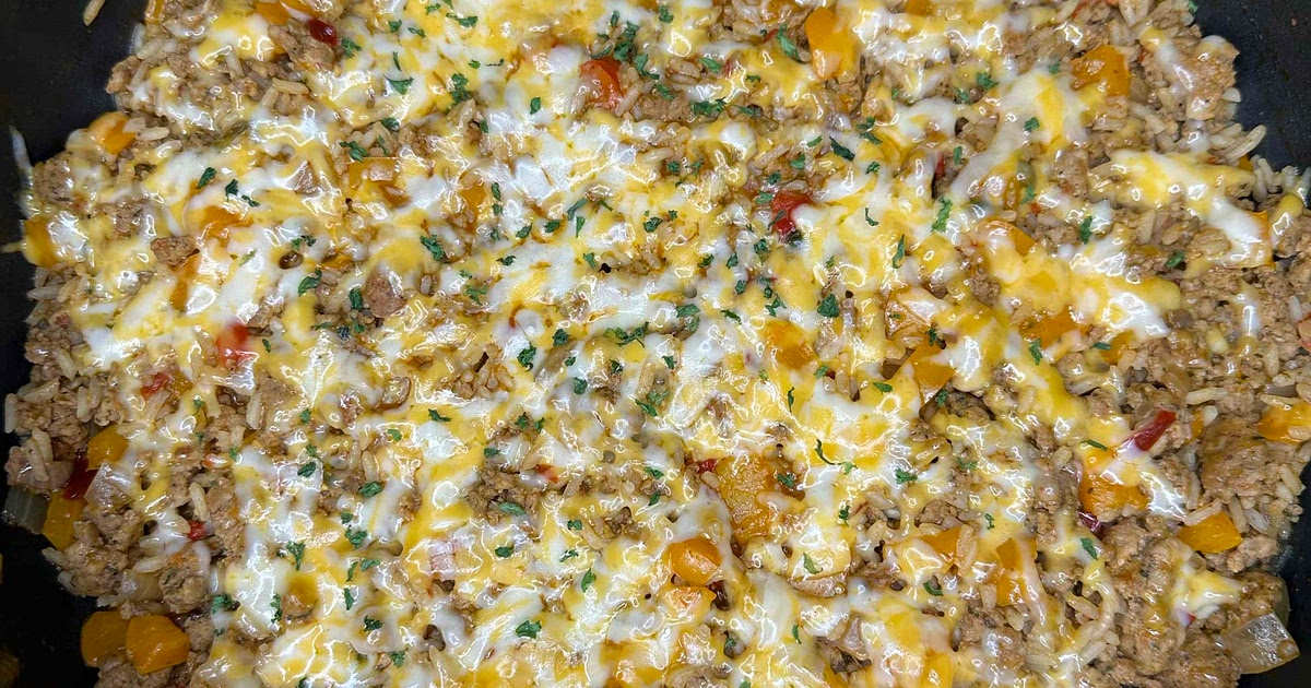 Chicken Fajita and Rice Skillet Recipe | Samsung Food App