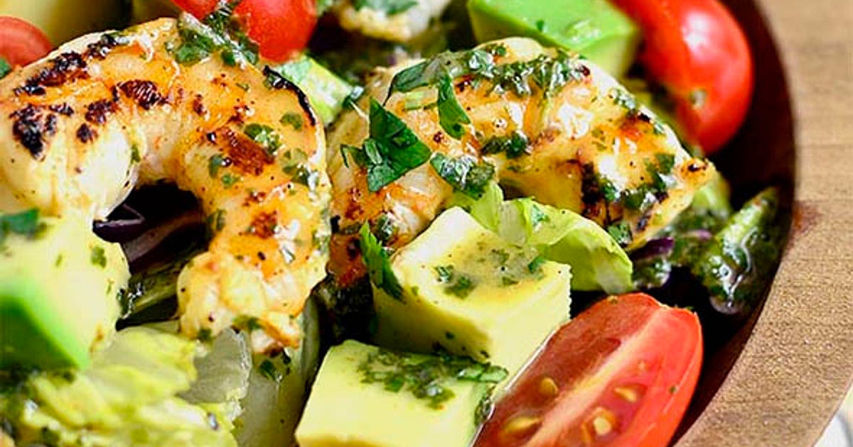Shrimp and Avocado Taco Salad Recipe | Samsung Food App