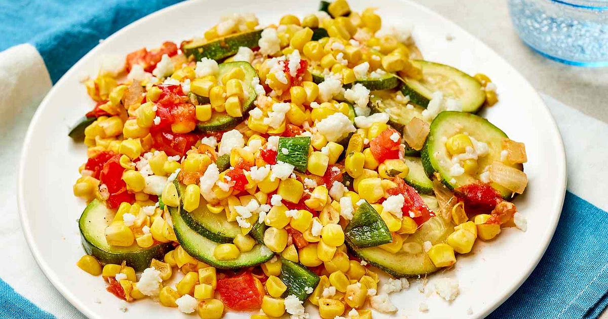 Calabacitas con Elote (Zucchini with Corn) Recipe | Samsung Food App