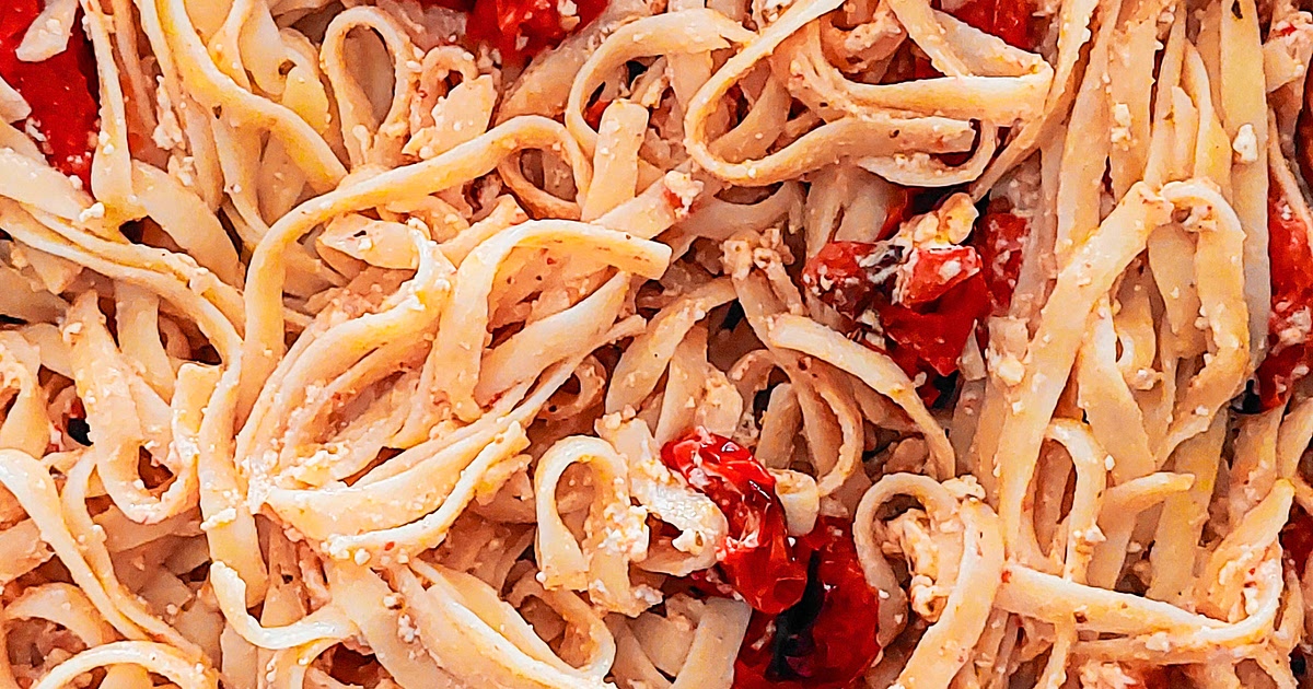 Baked Feta Cheese Pasta Recipe | Samsung Food App