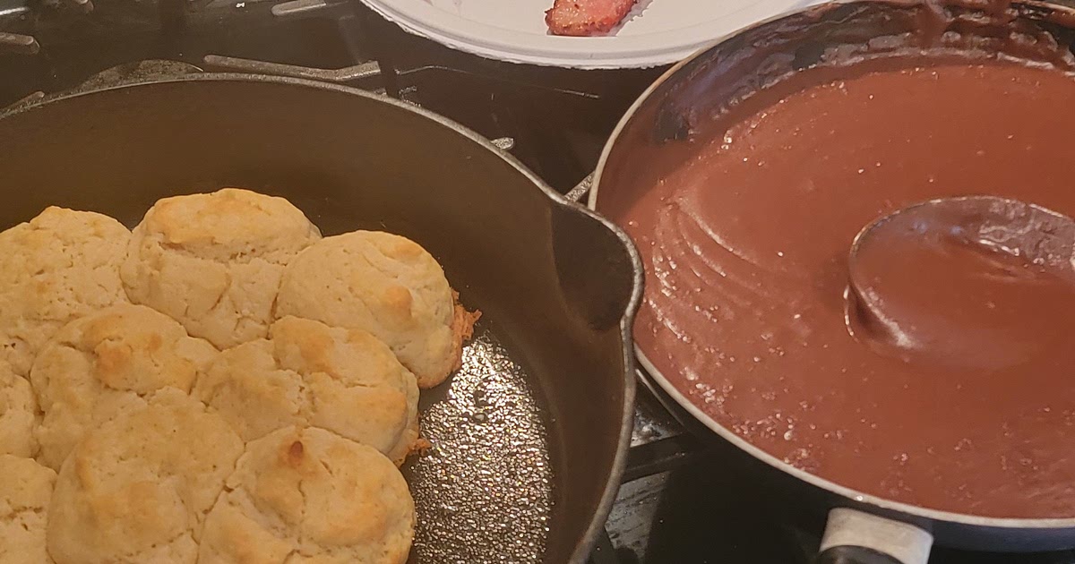 BISCUITS AND CHOCOLATE GRAVY Recipe | Samsung Food App
