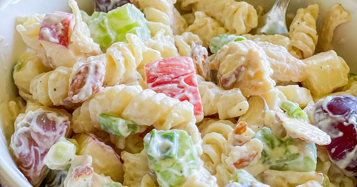 Chicken Waldorf Pasta Salad Recipe | Samsung Food App