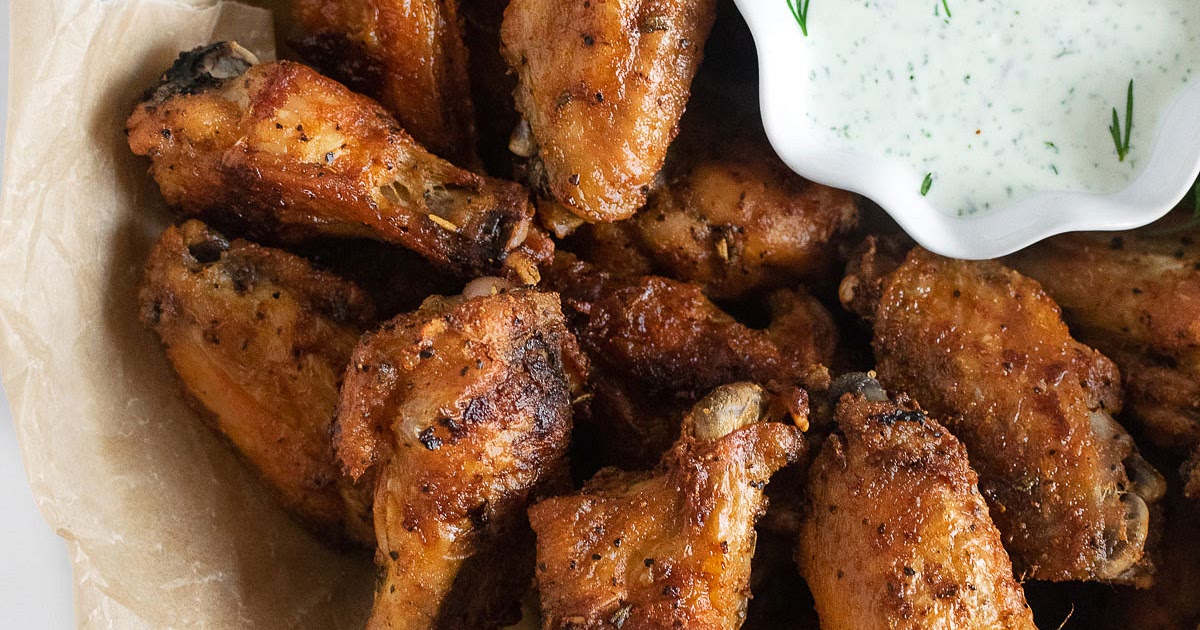 Extra Crispy Baked Chicken Wings Recipe | Samsung Food App