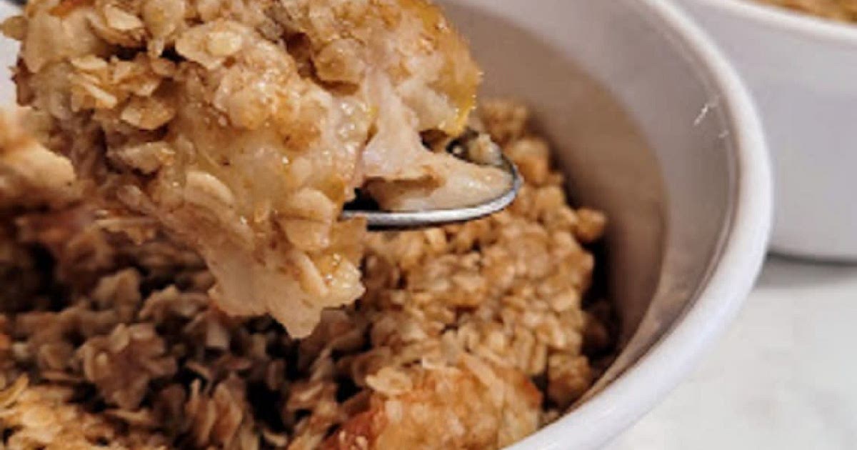 Ginger Pear Crisp Recipe | Samsung Food App
