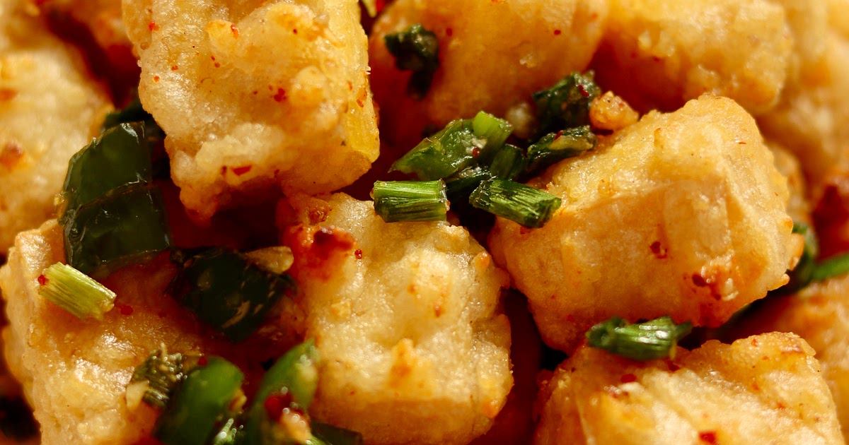 Salt and Pepper Tofu Bites (made in an airfryer) Recipe | Samsung Food App