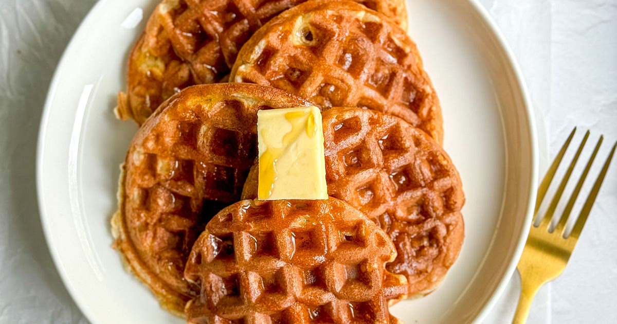 308 calorie belgian waffles Recipe | Samsung Food App