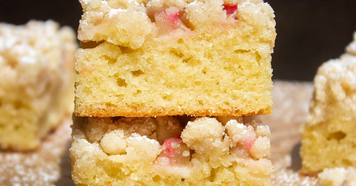 Rhubarb Cake Recipe | Samsung Food App