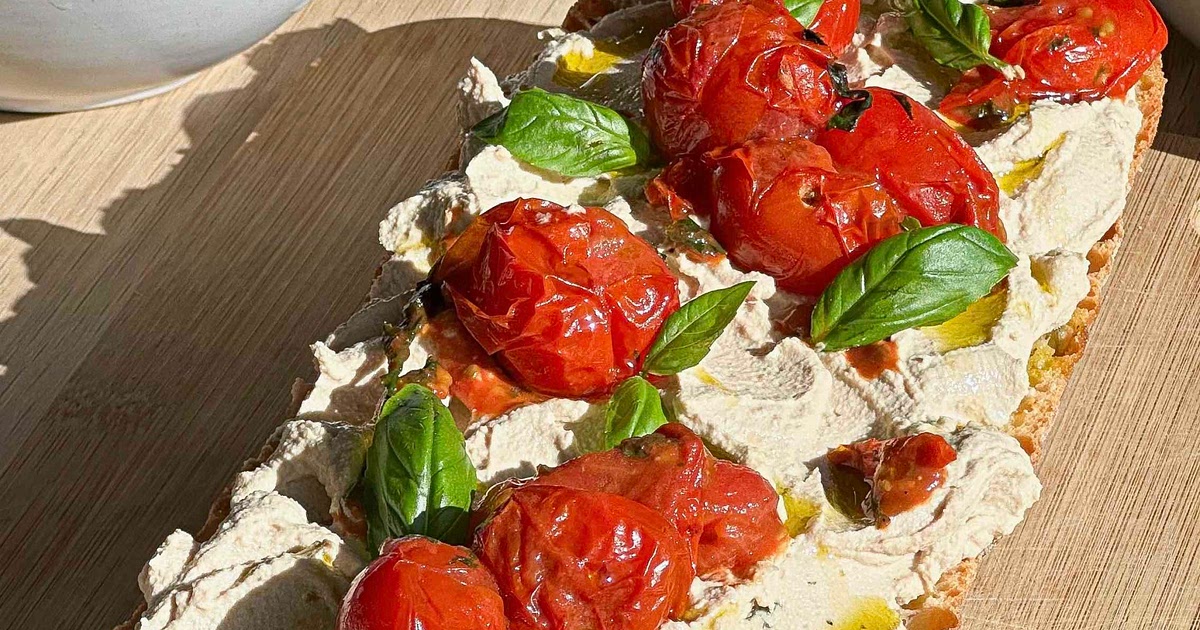 Whipped ricotta garlic ciabatta Recipe | Samsung Food App