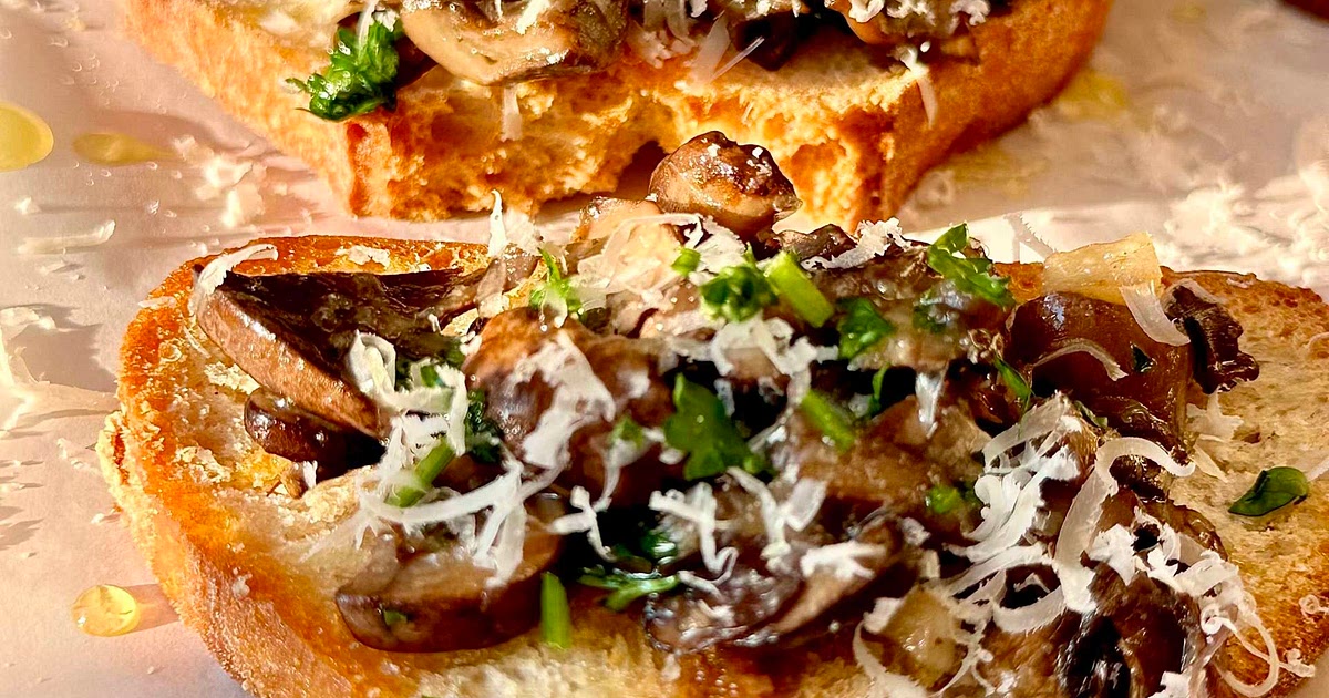 Mushroom Bruschetta  Recipe | Samsung Food App