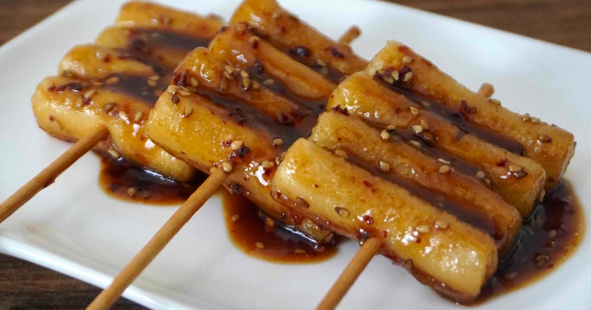 Knusprige Teriyaki Tteok Spieße Recipe | Samsung Food App
