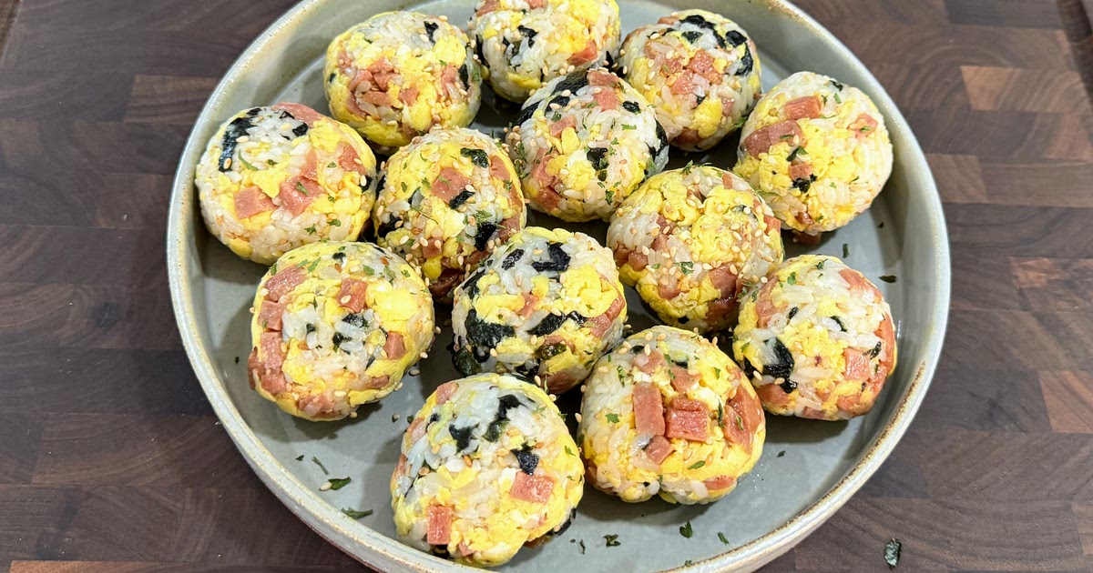 How to Make the Spam Egg Rice Balls Going Viral Recipe | Samsung Food App