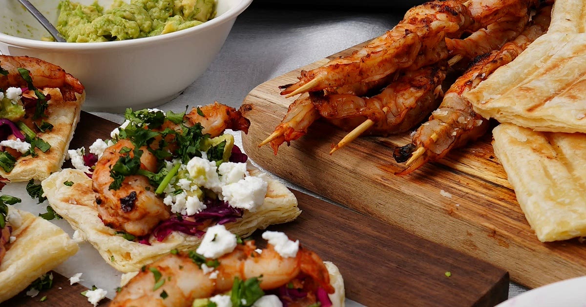 Grilled Puff Pastry Tacos Recipe | Samsung Food App