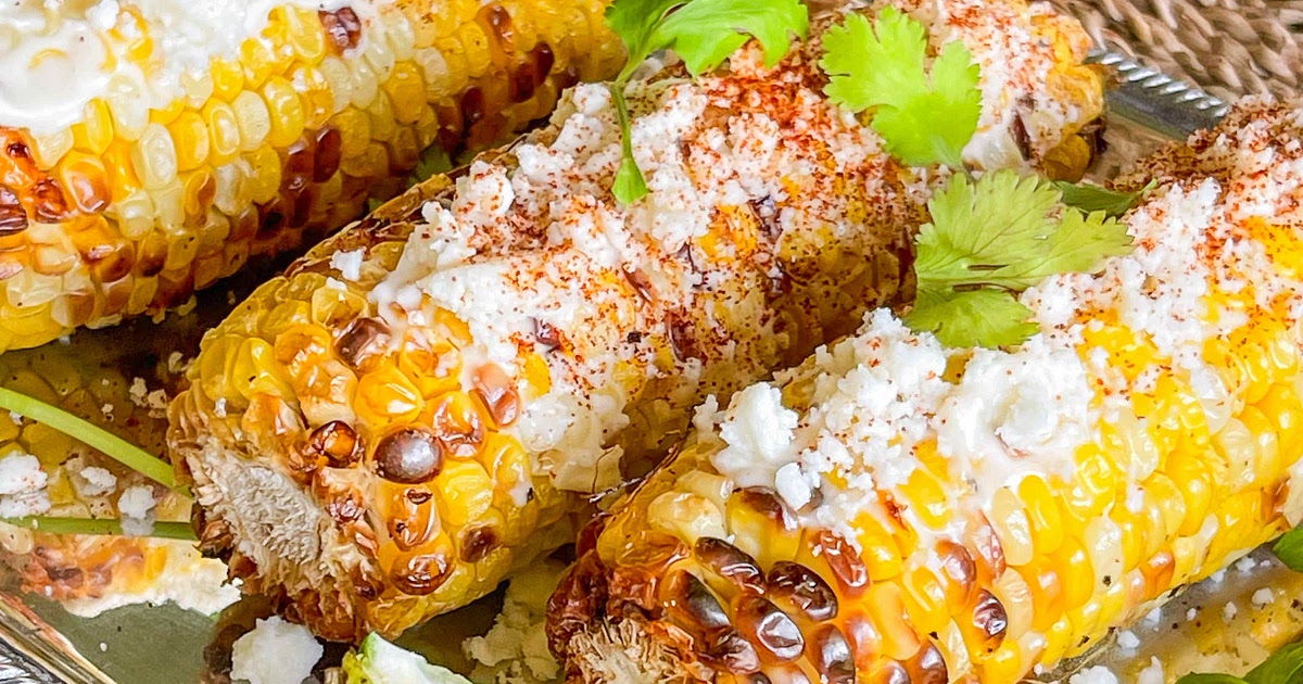 Air Fryer Street Corn Recipe | Samsung Food App