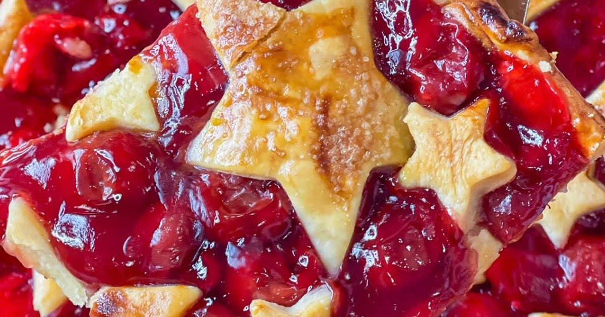 Cherry Slab Pie Recipe | Samsung Food App