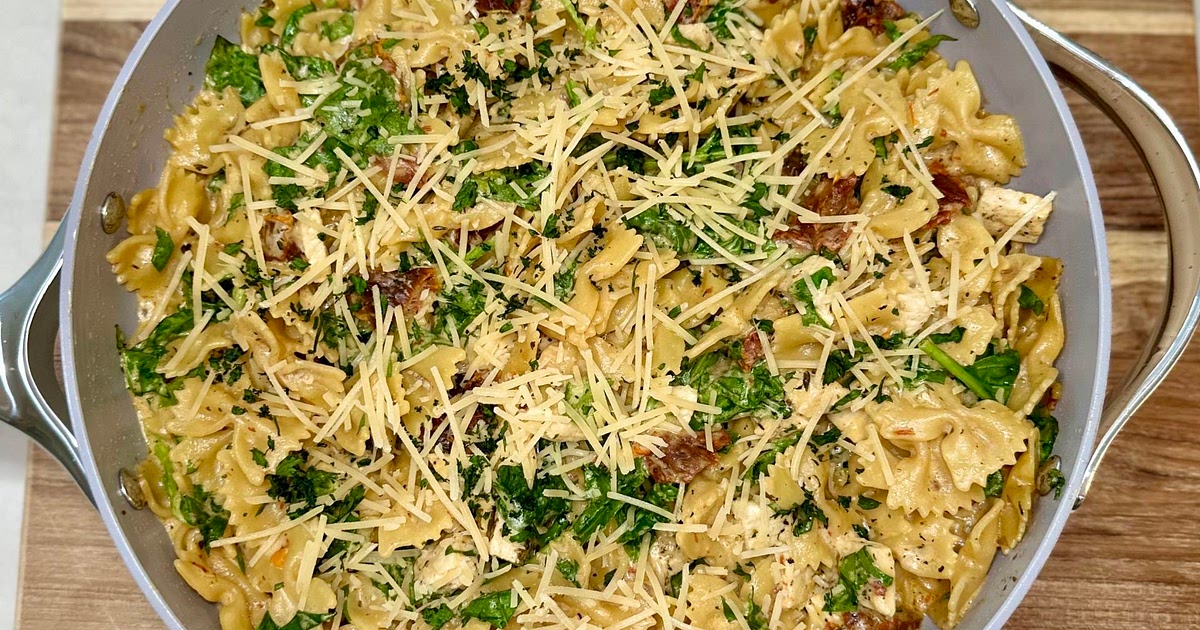 Tuscan Chicken Pasta Recipe | Samsung Food App