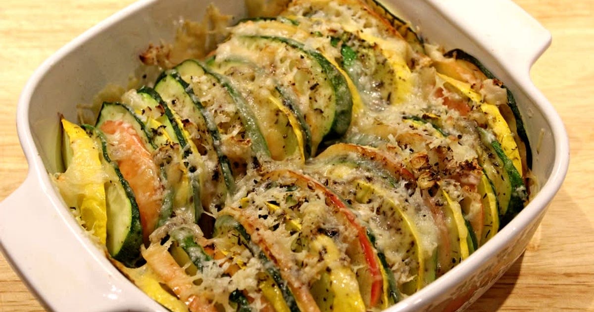 Cheesy Zucchini-Apple Tian Recipe | Samsung Food App
