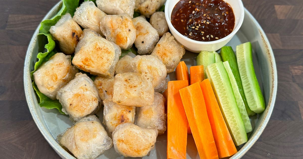 Crispy and Savory Chicken Rice Paper Recipe ✨ | Samsung Food App