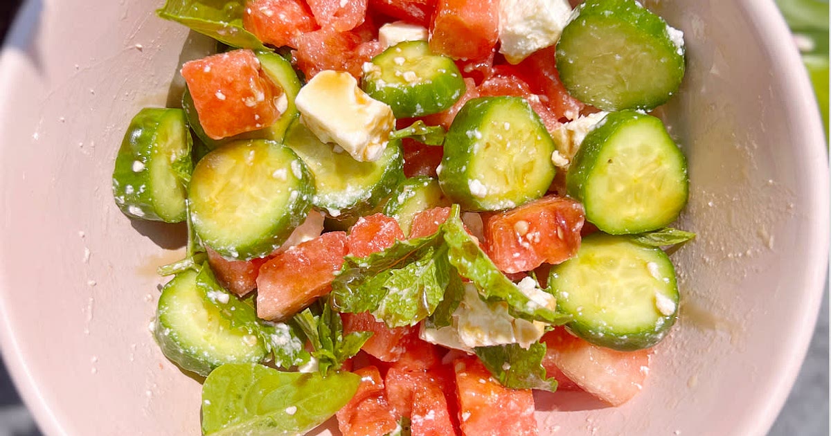 Watermelon Feta Salad Recipe | Samsung Food App