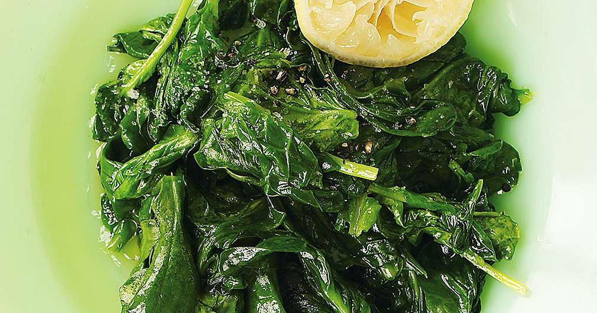 Sauteed Spinach with Garlic and Lemon Recipe | Samsung Food App