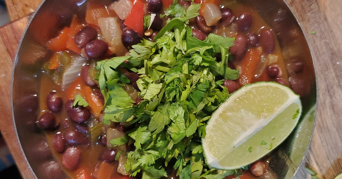 Spicy Black Beans Recipe | Samsung Food App