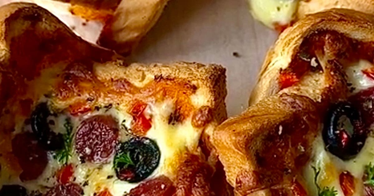 Peperoni Cheese Pizza toasts Recipe | Samsung Food App