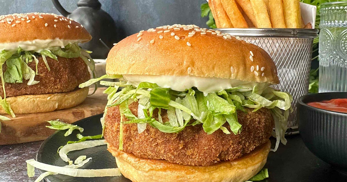 McChicken Burger at home Recipe | Samsung Food App