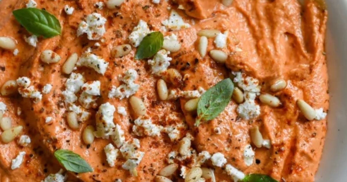 Roasted red pepper dip Recipe | Samsung Food App
