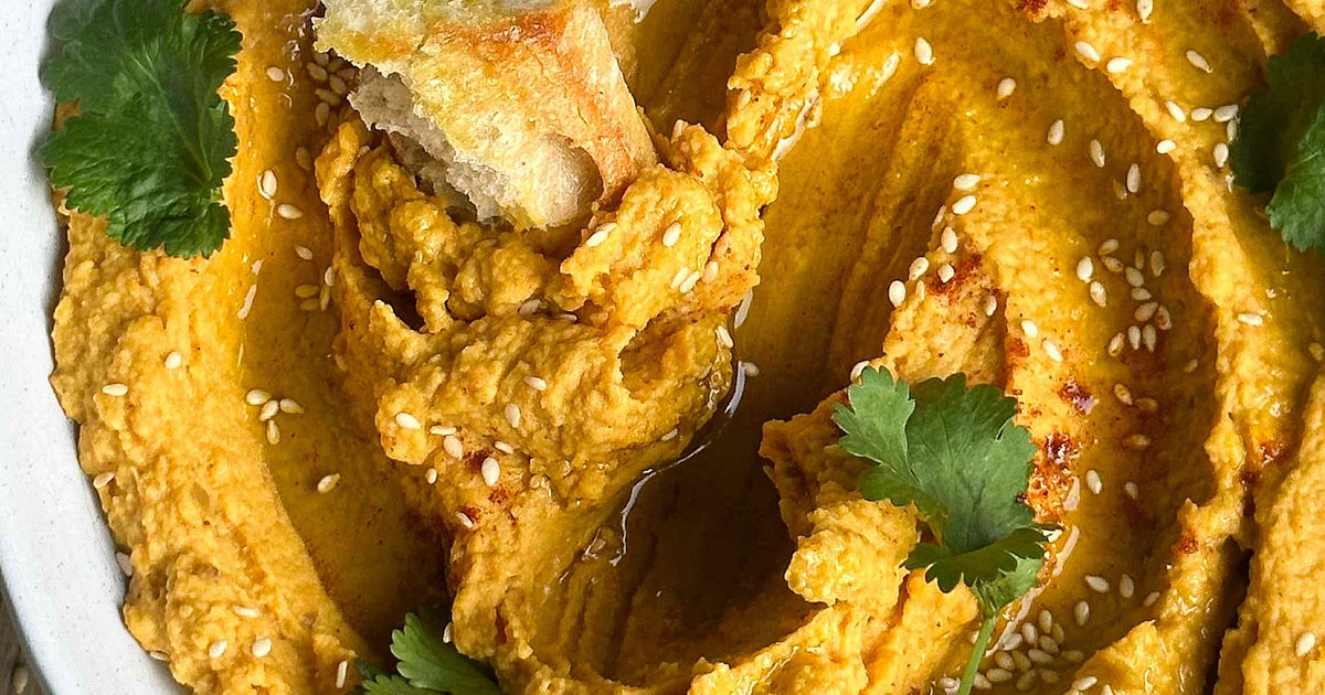 Roasted carrot and butter bean dip Recipe | Samsung Food App