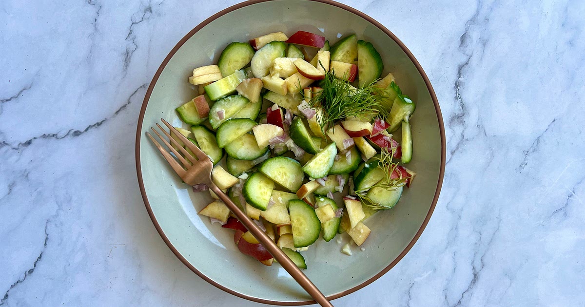 Creamy Cucumber Salad Recipe | Samsung Food App