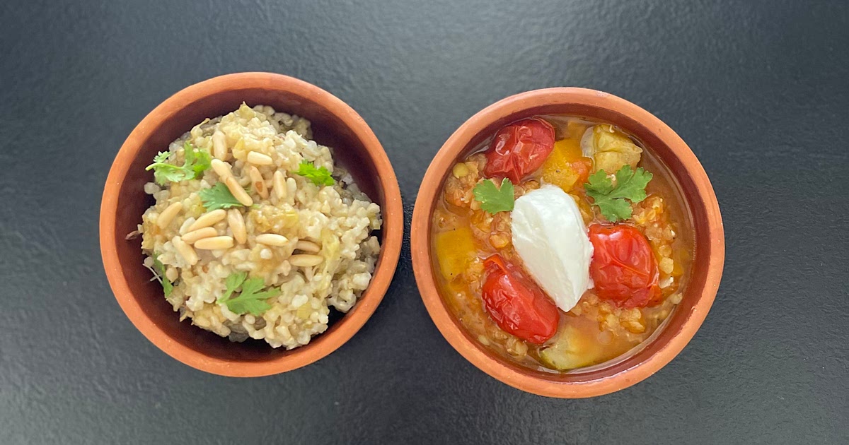 Eggplant Rice & Lentil Stew Recipe | Samsung Food App