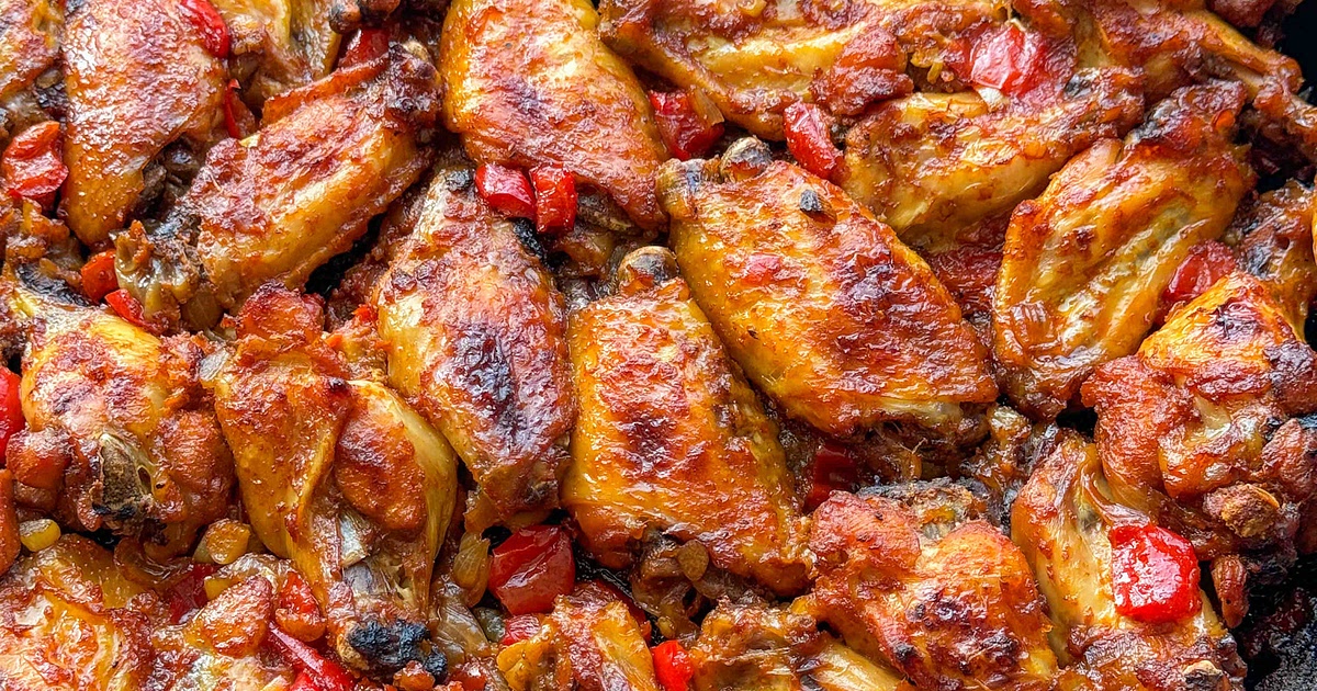Oven baked wings Recipe | Samsung Food App