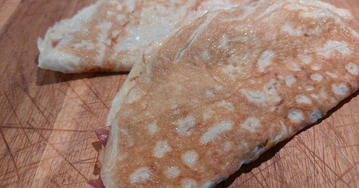 Omelette - zucchini, dry ham and mozzarella Recipe | Samsung Food App
