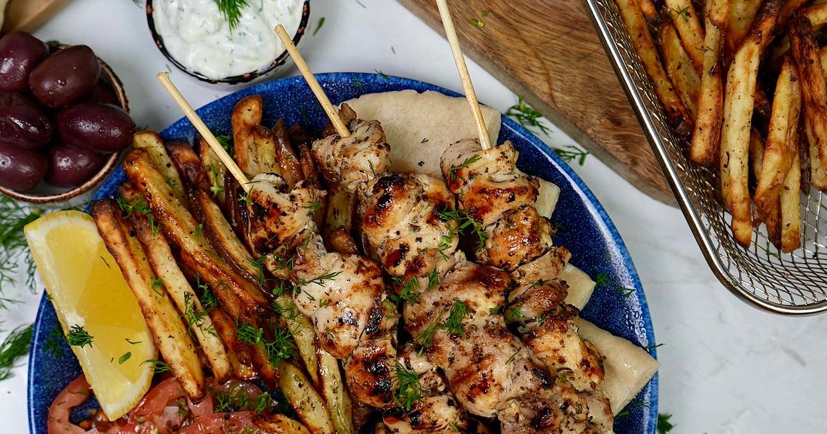 Greek Chicken Souvlaki Recipe | Samsung Food App