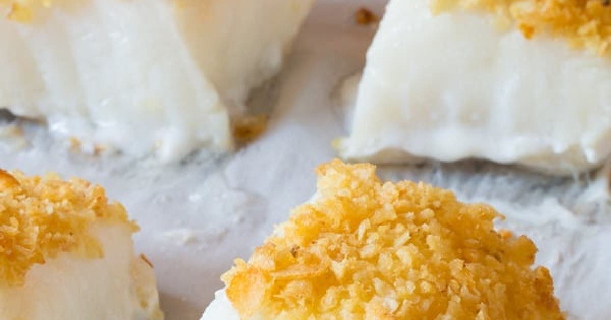 Potato Chip Crusted Baked Sea Bass Recipe | Samsung Food App